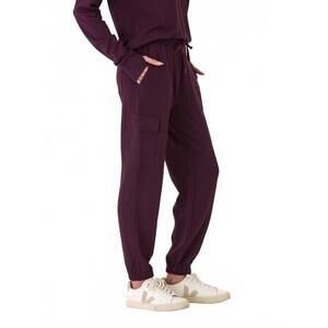 NEW THREADS 4 THOUGHT margot loungewear jogger in maroon